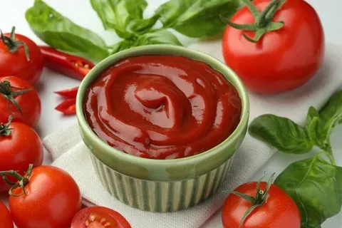 تصویر 4 از رب گوجه قوطی بزرگ تازه و مرغوب برای وعده‌ های گروهی